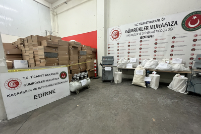 Edirne'de Düzenlenen Uyuşturucu Operasyonunda 5 Zanlı Gözaltına Alındı