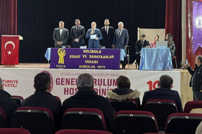 Gelibolu Esnaf ve Sanatkarlar Odası Genel Kurulu Yapıldı