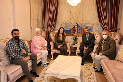 Vali Sezer’den Şekerleme Ustası Arif Meriç’e Geçmiş Olsun Ziyareti