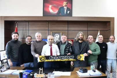 Keşanspor Yönetimi Özcan'ı Ziyaret Etti