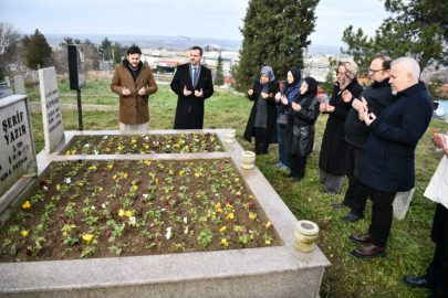 Keşan’ın 9. Belediye Başkanı Hüseyin Yazır Kabri Başında Anıldı