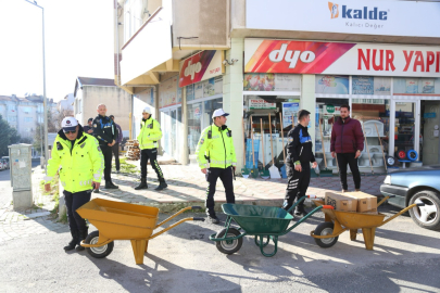 Kırklareli’nde Kaldırım ve Yol İşgallerine Yönelik Denetim Yapıldı