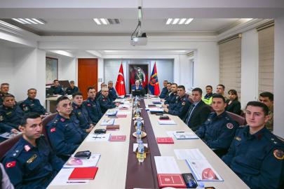 Vali Uğur Turan’dan İl Jandarma Komutanlığına Ziyaret