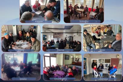 Edirne’de Cuma Buluşmaları Kapsamında Üreticiler Bilgilendirildi