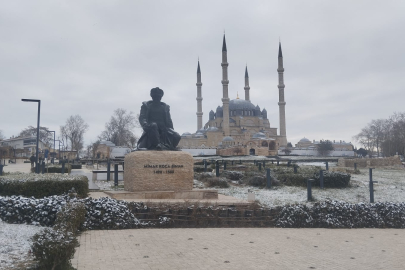 Edirne’de Soğuk Hava Etkili Oluyor