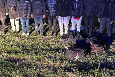 Edirne ve Kırklareli'nde 18 Düzensiz Göçmen Yakalandı