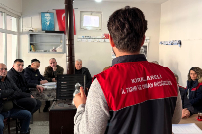 Kırklareli’de “Kaliteli Kaba Yem Üretiminin Artırılması” Eğitimi Düzenlendi