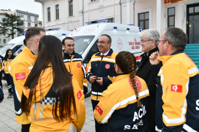 Tekirdağ’a 6 Yeni Ambulans Tahsis Edildi