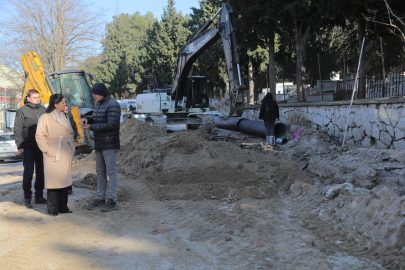 Filiz Gencan, Nişancıpaşa Mahallesi’ndeki Altyapı Çalışmalarını İnceledi