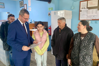 Kaymakam Özderin Erenler Köyü’nü Ziyaret Etti