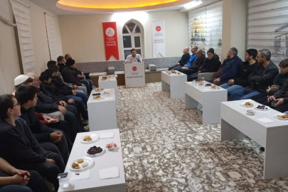 Kaymakam Özderin Hasbihal Sohbetleri Programına Katıldı