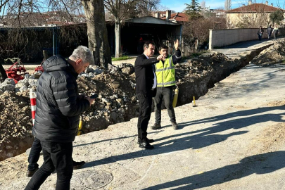 Vize’de Doğal Gaz Altyapı Çalışmaları Sürüyor