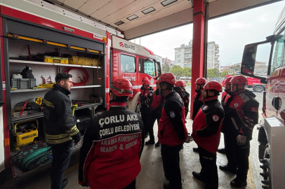 Çorlu AKE Yangın Güvenliği Eğitimine Katıldı
