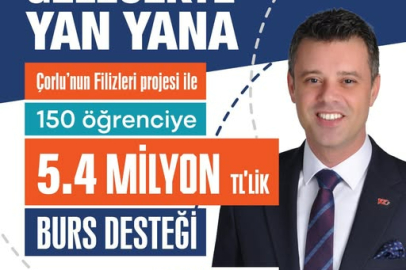 Çorlu Belediyesi’nden Üniversite Öğrencilerine Burs Desteği