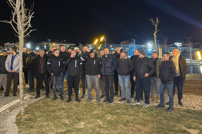 Pınarhisarlı Tır Şoförlerinden Tır Parkına Tepki