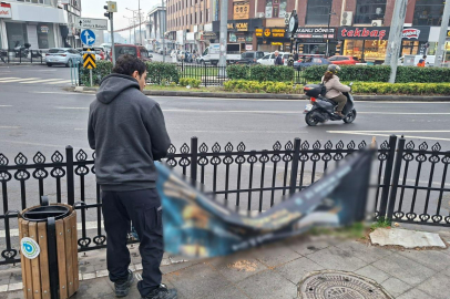 Tekirdağ'da Zabıta Ekiplerinden İzinsiz Afiş Reklamlara Denetim