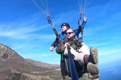 Yeşille Mavinin Buluştuğu Uçmakdere'de Geçen Yıl Yaklaşık 35 Bin Uçuş Gerçekleştirildi