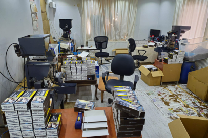 Edirne'de 1 Milyon 150 Bin Kaçak Makaron Ele Geçirildi