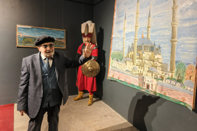 Emekli Baş Müezzinden Selimiye Sergisi