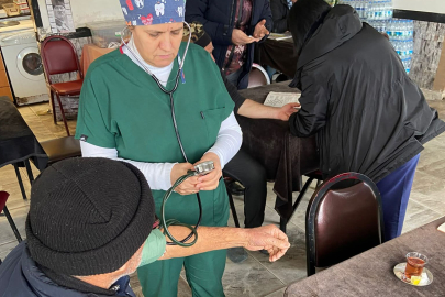 İpsala İlçesinde Mobil Sağlık Hizmeti Verildi