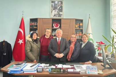 İpsala’da Kadın Girişimciler Belediyede Ağırladı