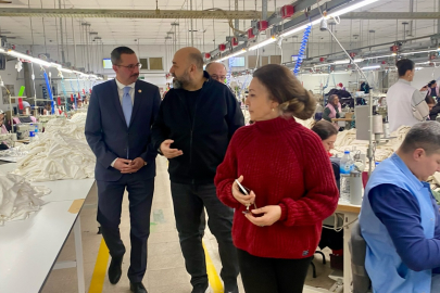 Kaymakam Özderin’den İlçedeki Üretim Tesisine Ziyaret