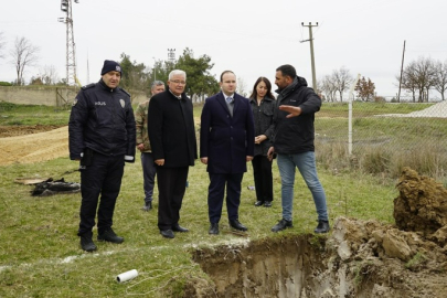 Meriç’te Yeni Futbol Sahası Projesi İncelendi