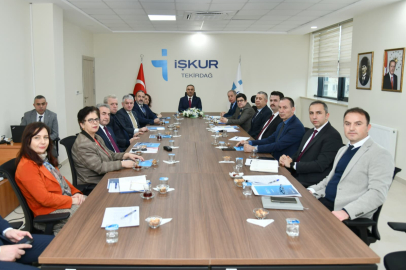 Tekirdağ’da İstihdam ve Mesleki Eğitim Gündemi Masaya Yatırıldı