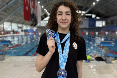 Yüzmede Türkiye Şampiyonlukları Bulunan Melisa Zobar'ın Hedefi Milli Takım