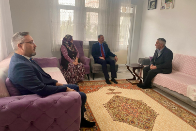 Kaymakam Özderin’den Hane Ziyaretleri