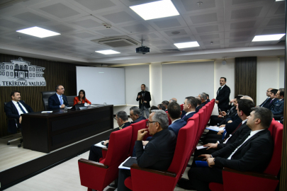 Tekirdağ İl Koordinasyon Kurulu 2025 Yılı 4. Dönem Toplantısı Gerçekleştirildi