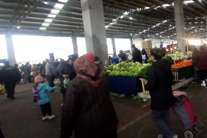 Havsa’da Cumartesi Pazarı Yeniden Hareketlendi