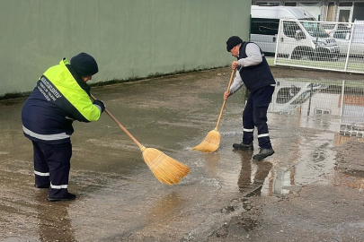 Muratlı Belediyesi’nden İlçe Genelinde Temizlik Çalışması