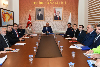 Tekirdağ’da 2024-2027 Trafik Güvenliği Eylem Planı Toplantısı Gerçekleştirildi