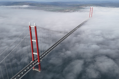 1915 Çanakkale Köprüsü Sisler İçinde Mest Etti