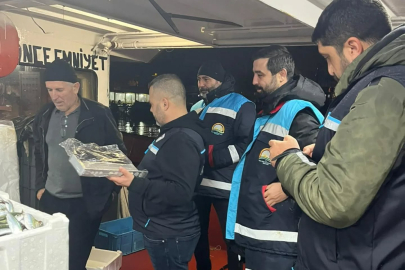 Kumbağ Balıkçı Barınağı’nda Gırgır Teknelerine Denetim