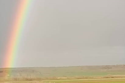 Gökkuşağı Hayrabolu Semalarını Süsledi