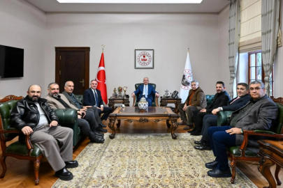 Kırklareli Valisi Uğur Turan, Konuklarını Valilikte Ağırladı