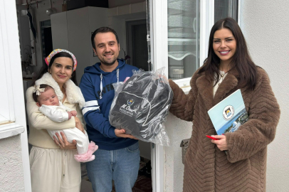 Marmaraereğlisi Belediyesi’nden Yeni Doğan Ailelerine Destek