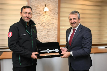 ROKETSAN Genel Müdürü Murat İkinci’den Vali Yunus Sezer’e Ziyaret