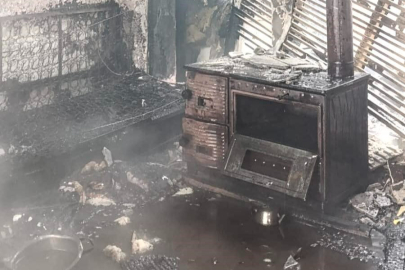 Tekirdağ'da Müstakil Evde Çıkan Yangın Korkuttu