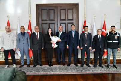 Vali Recep Soytürk, Dünya Gümrük Günü Dolayısıyla Heyeti Kabul Etti