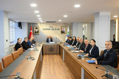 Edirne'de İl İstihdam ve Mesleki Eğitim Kurulu Toplantısı Düzenlendi