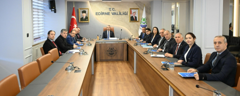 Edirne'de İl İstihdam ve Mesleki Eğitim Kurulu Toplantısı Düzenlendi