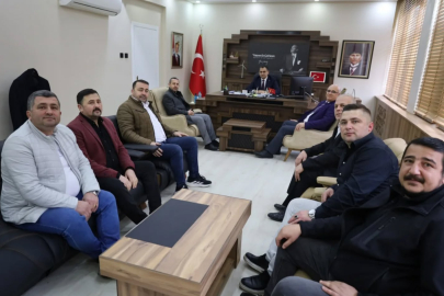 Vize Esnaf Odası Yönetiminden Kaymakam Balaban’a Ziyaret