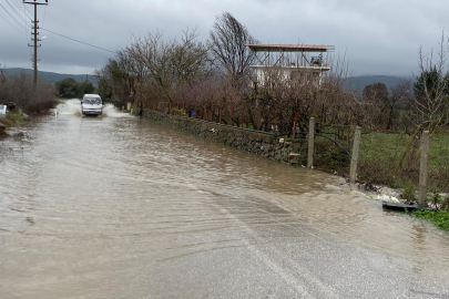 Çanakkale'de Sağanak Etkili Oldu
