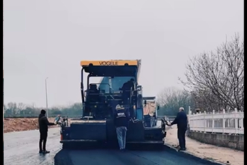 Çerkezköy’de Sıcak Asfalt Çalışmaları Hız Kesmeden Devam Ediyor