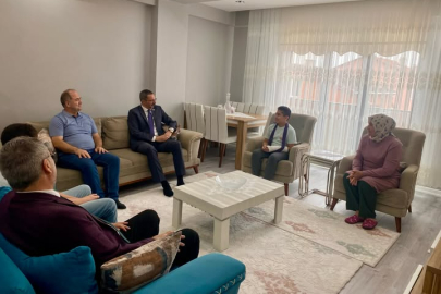 Kaymakam Özderin’den Vefa Programı Kapsamında Aile Ziyareti