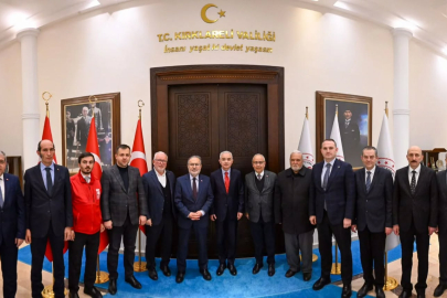 Vali Turan 15 Temmuz Derneği Heyetini Kabul Etti