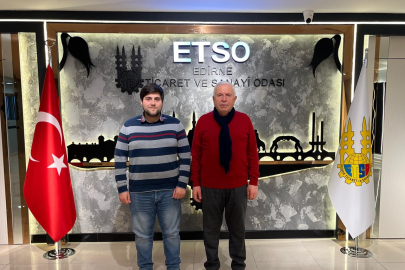 Bilgisayar Mühendisi Çelikdönmez’den Sezai Irmak’a Ziyaret